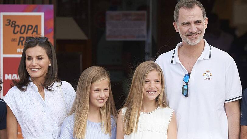Nein, Prinzessin Leonor und Prinzessin Sofia sind keine Zwillinge