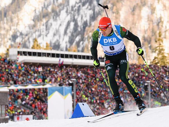 Die deutschen Biathleten starten mit dem Sprint in der Chiemgau Arena.