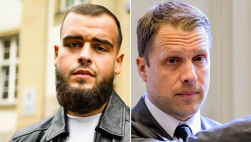 Fat Comedy (li.) hat 2022 Oliver Pocher ins Gesicht geschlagen.