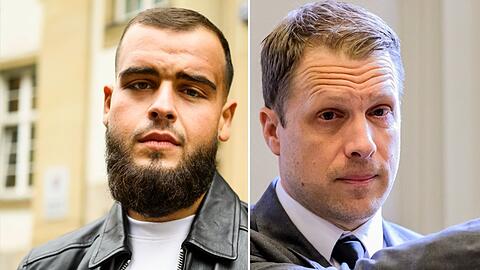 Fat Comedy (li.) hat 2022 Oliver Pocher ins Gesicht geschlagen.