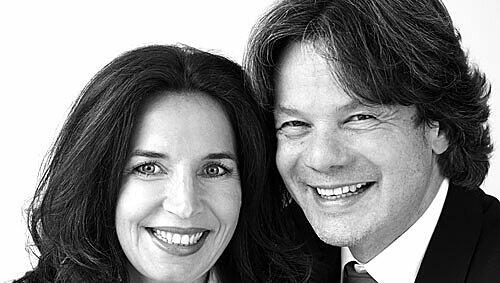 Michael und seine Frau Clarissa Käfer - so wie der Münchner Star-Fotograf Hans-Günther Kaufmann sie sieht Michael und seine Frau Clarissa Käfer - so wie der Münchner Star-Fotograf Hans-Günther Kaufmann sie sieht