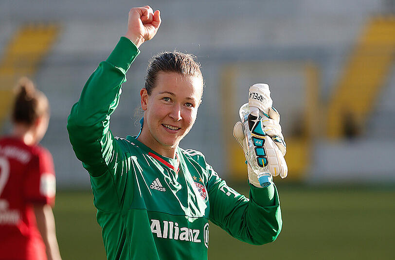 Hielt ihren Kasten sauber: Bayern-Torfrau Tina Riikka Korpela.