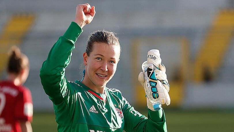 Hielt ihren Kasten sauber: Bayern-Torfrau Tina Riikka Korpela. Hielt ihren Kasten sauber: Bayern-Torfrau Tina Riikka Korpela.