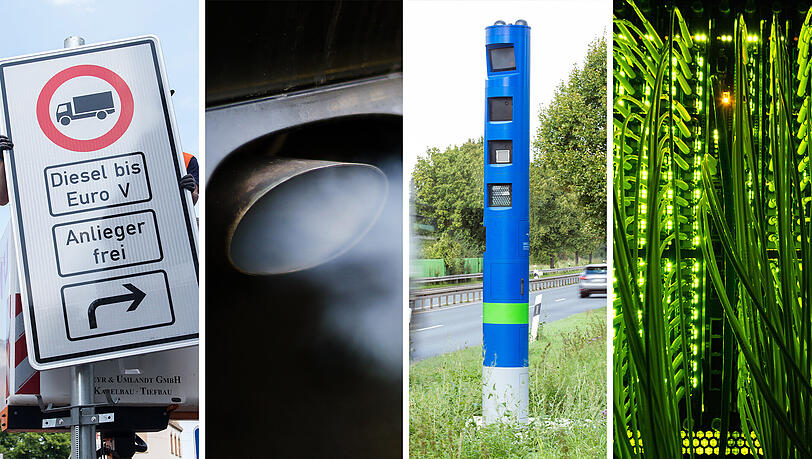 Bundesverkehrsminister Andreas Scheuer spricht im AZ-Interview über drohende Fahrverbote, die Folgen des Diesel-Skandals, die Autobahn-Maut (hier eine Kontrollsäule) und den Ausbau des schnellen Internets.