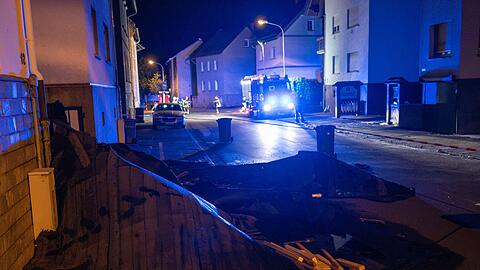 In Wetzlar sind dutzende H&auml;user besch&auml;digt worden.