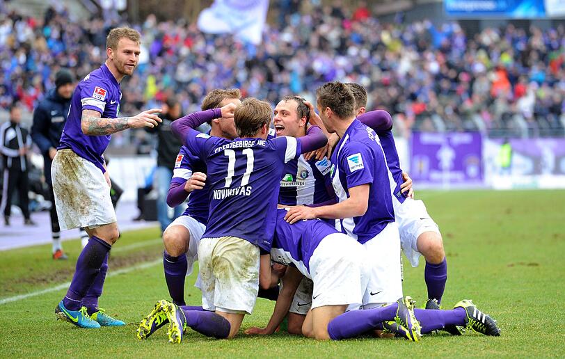 Trotz des späten Ausgleichs zum 2:2: Im Spiel gegen Aue wäre mehr drin gewesen für die Löwen.