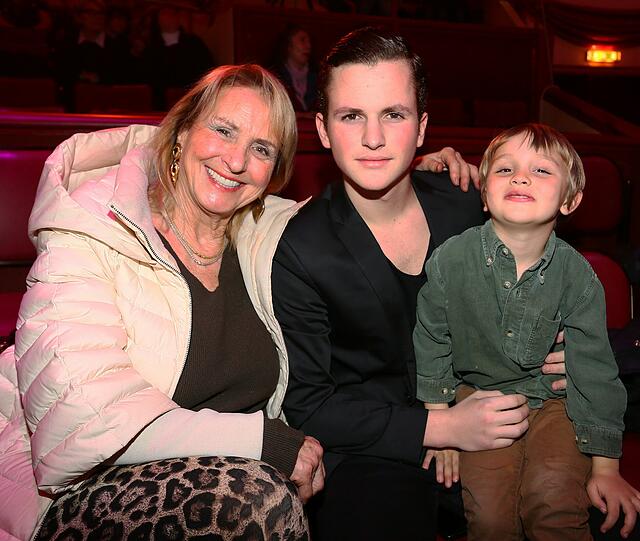 Diana Körner mit David und Neo den Kindern von Lara