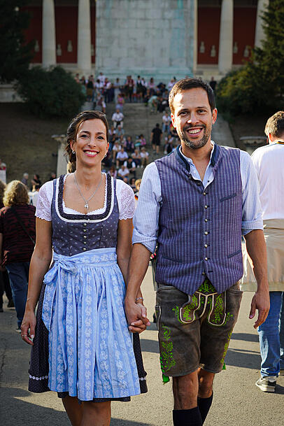 Gem&uuml;tlicher Wiesn-Ausflug als Paar: Martin Hagen freut sich schon seit Wochen auf diesen besonderen Moment.