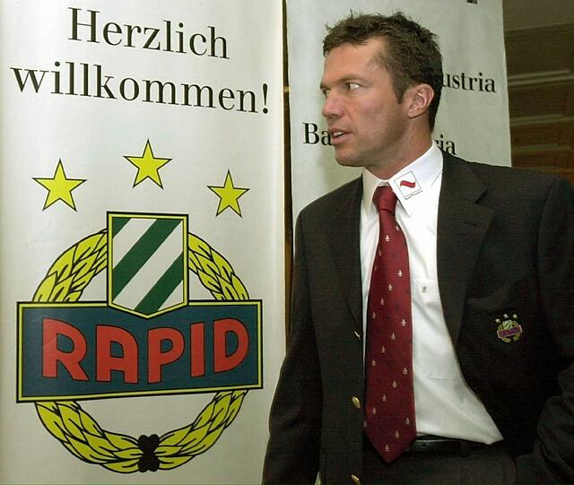 Im September 2001 trat Matthäus seine erste Trainerstation beim österreichischen Erstligisten SK Rapid Wien an.