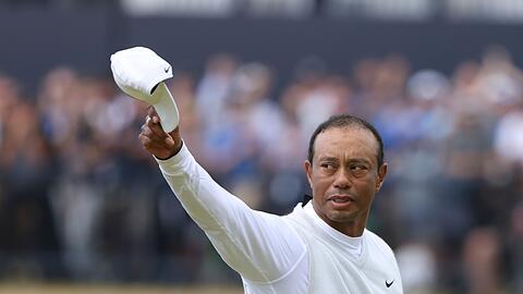 Musste sich bei den British Open früh verabschieden: Tiger Woods.
