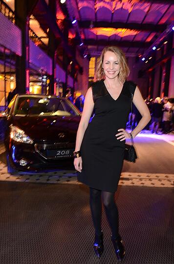 Schauspielerin Simone Hanselmann im E-Werk in Berlin während der Peugeot BVC Casting Night im Rahmen der 64. Filmfestspiele Berlinale.
