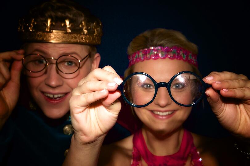 Bilder von den Proben zum Familienmusical "Cinderella".