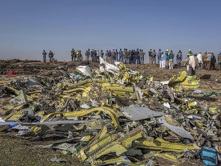 Bei dem Flugzeugabsturz in Äthiopien starben 157 Menschen.