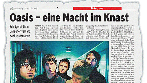 So hat die AZ am 2.12.2002 berichtet.