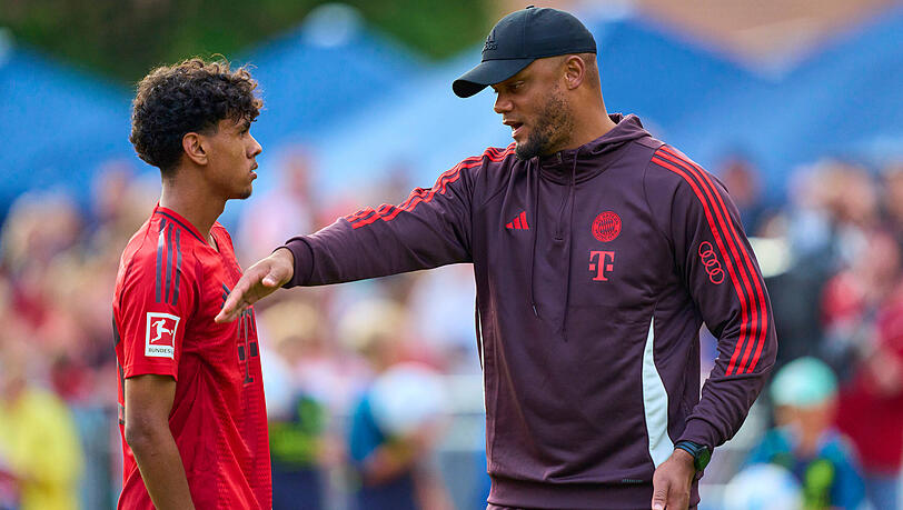 Offenbar kein allzu großer Aznou-Fan: Vincent Kompany. Offenbar kein allzu großer Aznou-Fan: Vincent Kompany.
