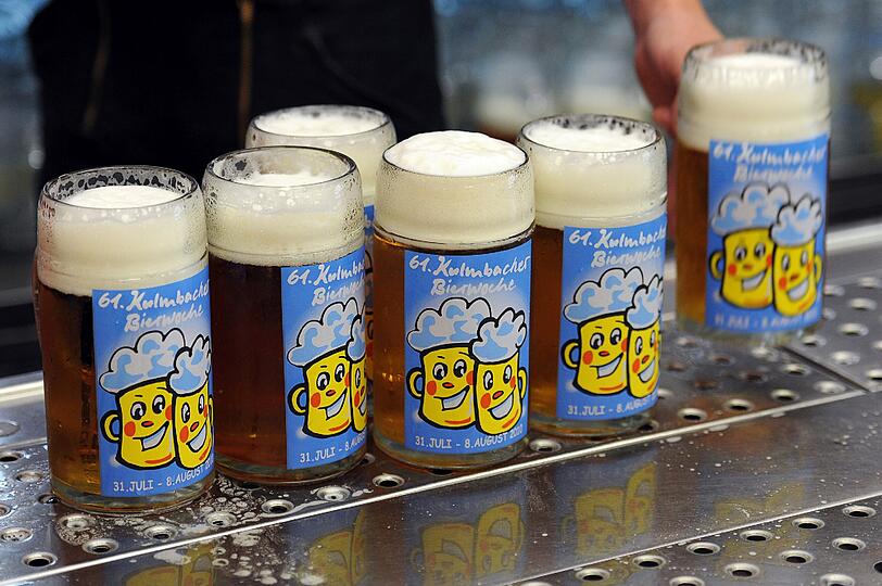 Bei der 62. Kulmbacher Bierwoche stehen vom 30. Juli an neun Tage lang Bierkultur und Geselligkeit im Mittelpunkt.