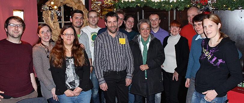 Das sind die vorderen Kandidaten des grünen Ortsverbands für die BA-Wahlen in Neuhausen-Nymphenburg.