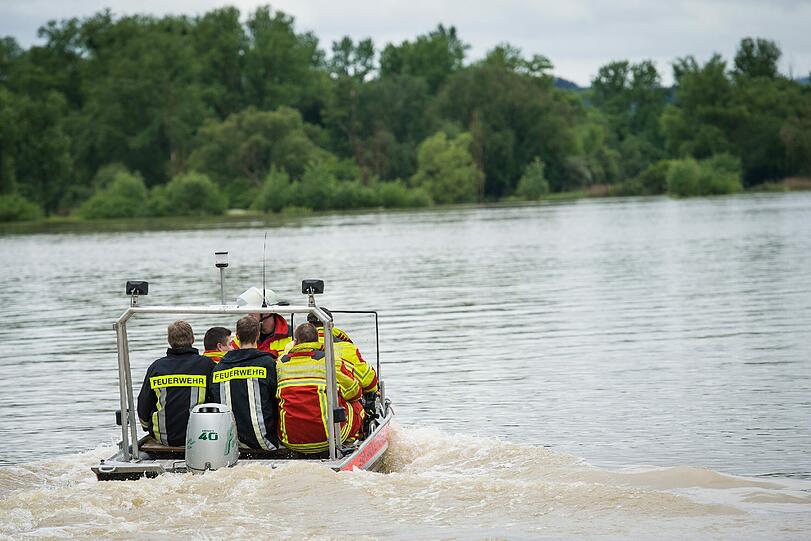 Auch hier: Hochwasser.