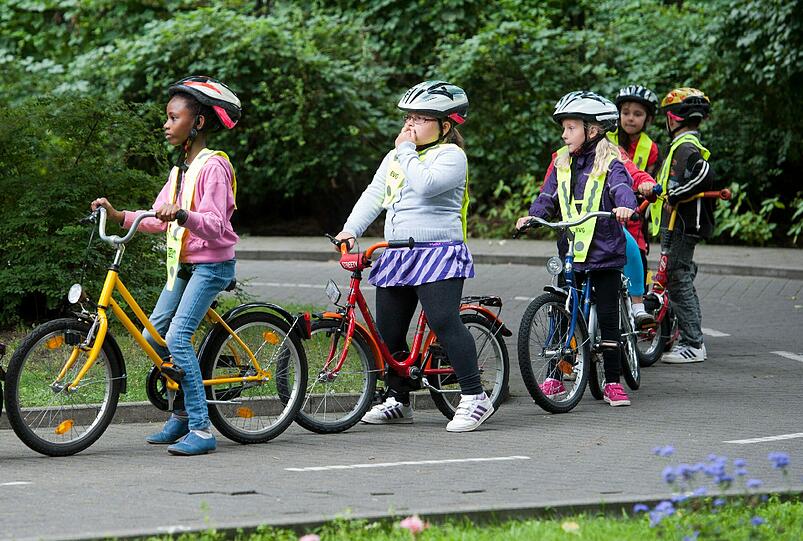Kinder sind im Straßenverkehr besonders gefährdet.