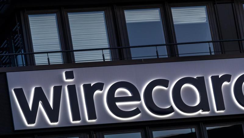 Der Schriftzug von Wirecard an der Firmenzentrale des Zahlungsdienstleisters in Aschbeim. Foto: Peter Kneffel/dpa/Archivbild