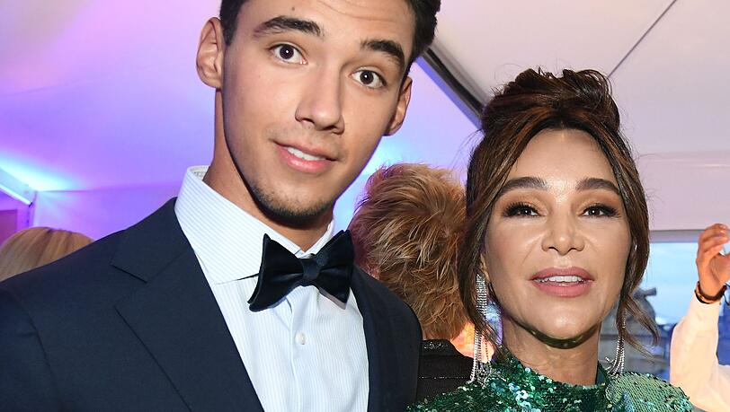 Verona Pooth mit Sohn San Diego. Verona Pooth mit Sohn San Diego.