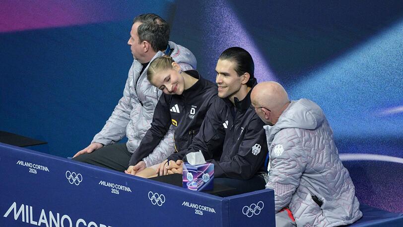 Für das deutsche Eiskunstlauf-Duo reichte es am Ende zu Bronze. Für das deutsche Eiskunstlauf-Duo reichte es am Ende zu Bronze.