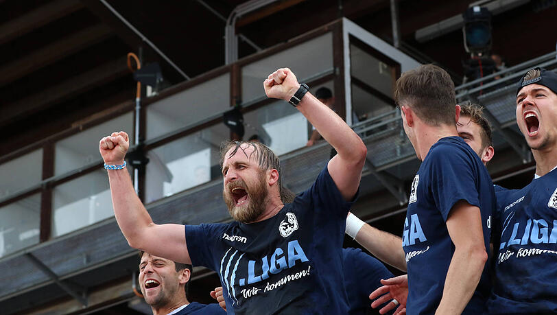 Feierte mit dem TSV 1860 im Jahr 2018 den Aufstieg: Daniel Bierofka.