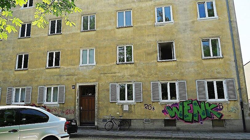 Noch wird hier günstig gewohnt: die Wackersberger Straße 37.