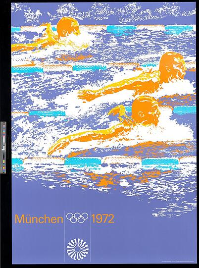 Diese Farben machen gute Laune – im Sport und in der Kultur: Quer durch ganz München, am Flughafen und entlang der Autobahnen waren die Olympischen Spiele angenehm präsent.