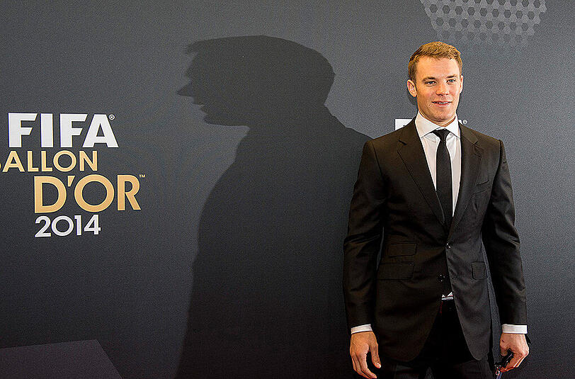 Manuel Neuer bei der FIFA-Gala im Jahr 2014. (Archivbild)