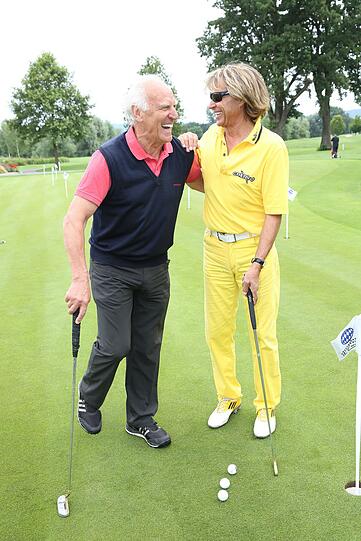 Franz Bulle Roth und Hansi Hinterseer.