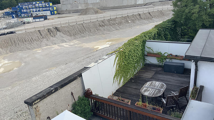 Die Arbeiten auf dem Baufeld haben noch nicht begonnen.