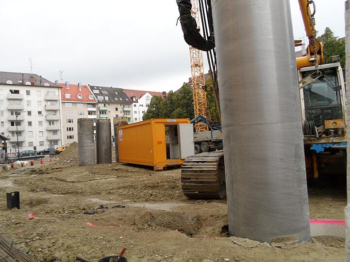 ... und das bis zu 17 Meter tief.