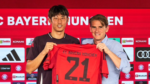 Neuzugang des FC Bayern: Hiroki Ito.