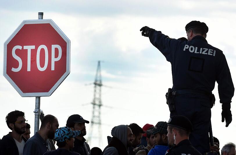 In Österreich kommen aktuell via Ungarn schätzungsweise nur etwa 20 bis 30 Flüchtlinge täglich ins Land. Foto: Herbert P. Oczeret/Archiv