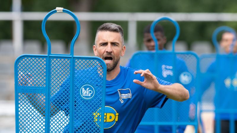 Bleibt Kapitän bei Hertha BSC: Vedad Ibisevic. Bleibt Kapitän bei Hertha BSC: Vedad Ibisevic.