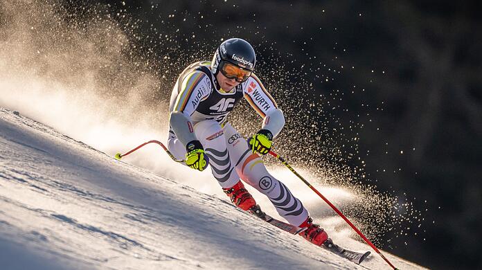 Andreas Sander beim Super-G in Courchevel.