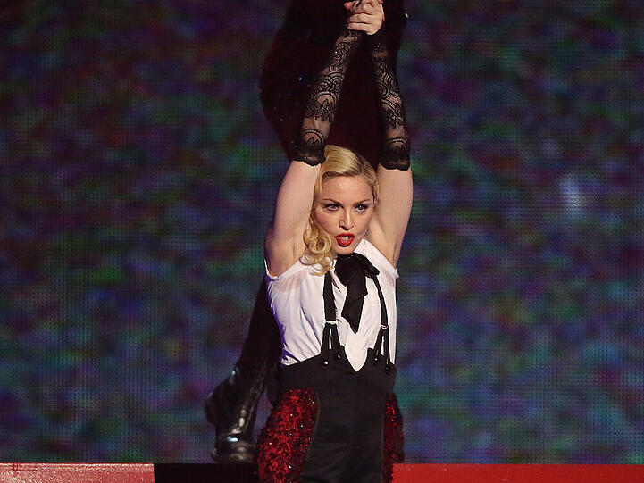 Madonna liefert auch mit 56 Jahren noch eine extravagante Bühnenshow ab