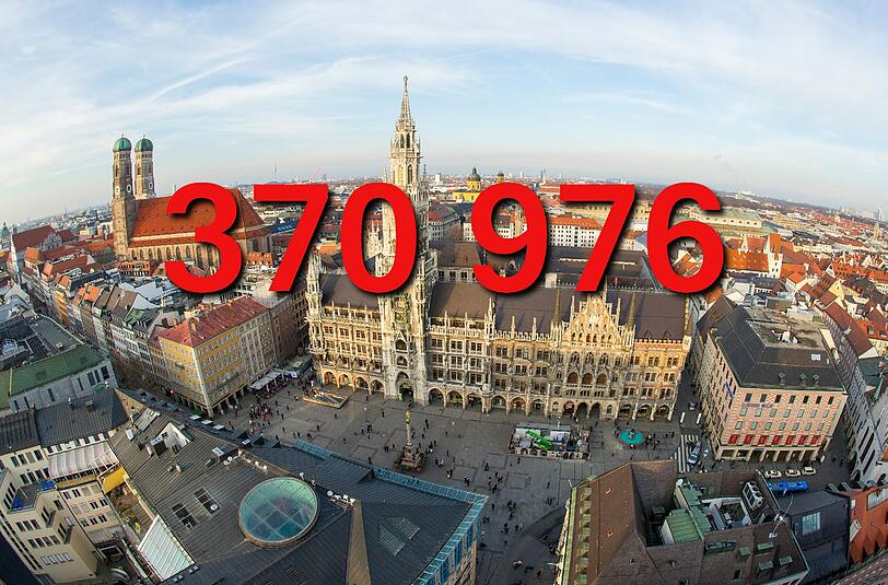 ... Münchner sind aktive Mitglieder in einem Sportverein.