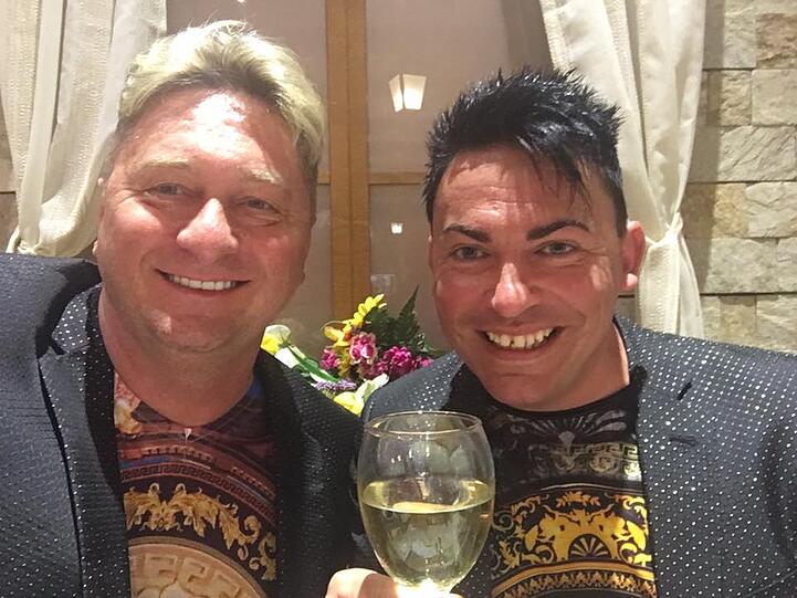 Hubert Fella und Matthias Mangiapanef