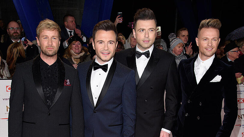 Kian Egan, Shane Filan, Mark Feehily und Nicky Byrne (v.l.n.r.) wollen es als Boyband Westlife noch einmal wissen