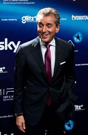 Auch Fernsehmoderator Michel Friedmann erschien bei der MIRA-Verleihung.