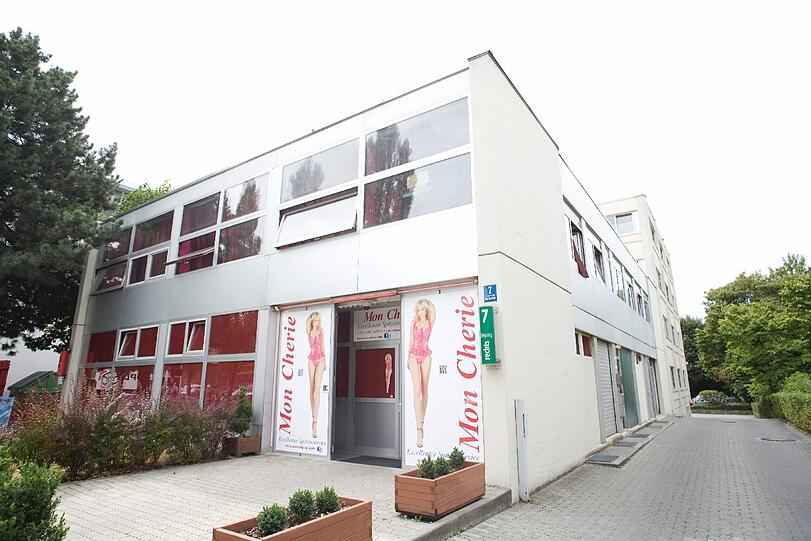 Der Stein des Anstoßes: Das Münchner Sex-Etablissement "Mon Cherie"
