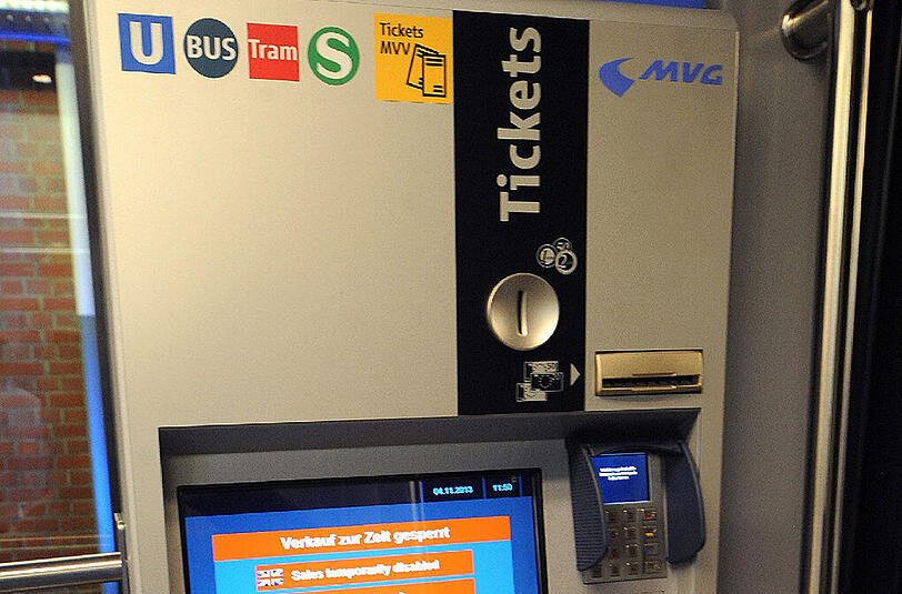 Panne am MVG-Automaten: Der Ticket-Preis wurde doppelt abgebucht.