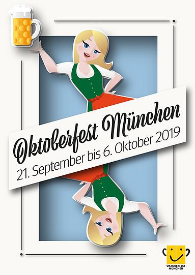 Welches Motiv wird zum Wiesnplakat 2019? 52 Motive stehen insgesamt online zur Auswahl.