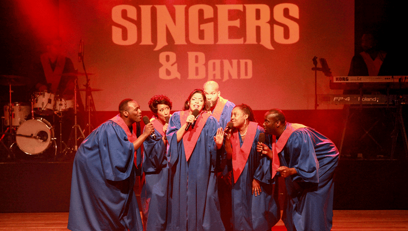 Viel Emotion und Lebensfreude: Die Original USA Gospel Singers. Viel Emotion und Lebensfreude: Die Original USA Gospel Singers.