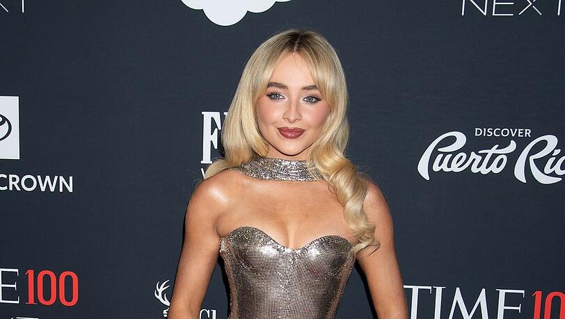 S&auml;ngerin Sabrina Carpenter bei einem Auftritt in New York.