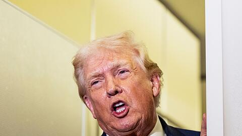 Trump k&uuml;ndigte Z&ouml;lle f&uuml;r Handelspartner von Iran an. (Archivbild)