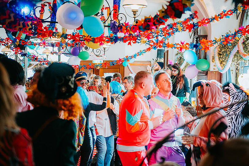 In den Wirtsh&auml;usern und KNeipen l&auml;sst sich sehr gut weiterfeiern.