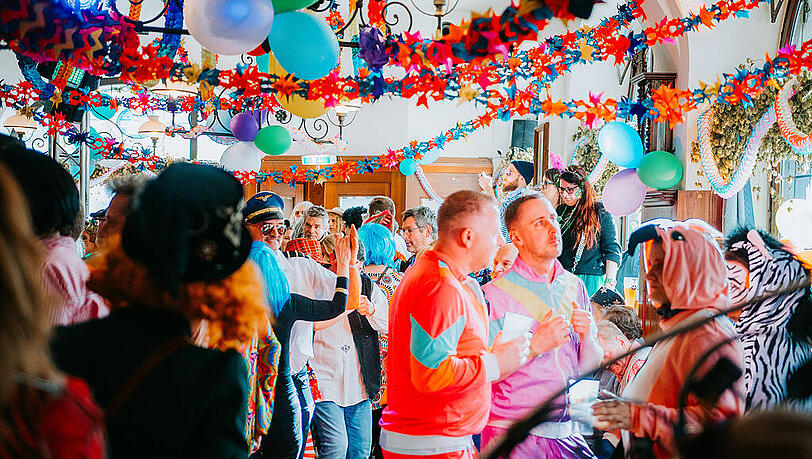 In den Wirtsh&auml;usern und KNeipen l&auml;sst sich sehr gut weiterfeiern.